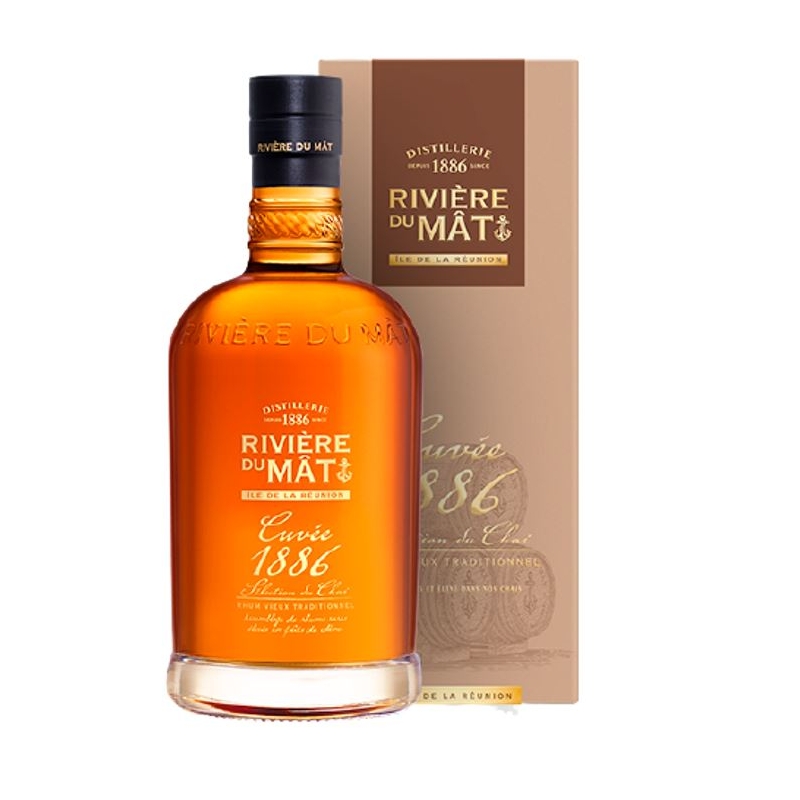 Rhum Vieux RIVIÈRE DU MAT Cuvée 1886 Réunion - Christian de Montaguère