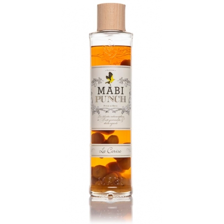 Mabi Punch cerise pays (acerola) 34° 70 cl Guadeloupe