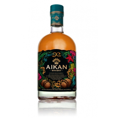 Aikan Whisky Intense Rhum Barrels vieilli en ex fût de rhum 40° 70cl Martinique