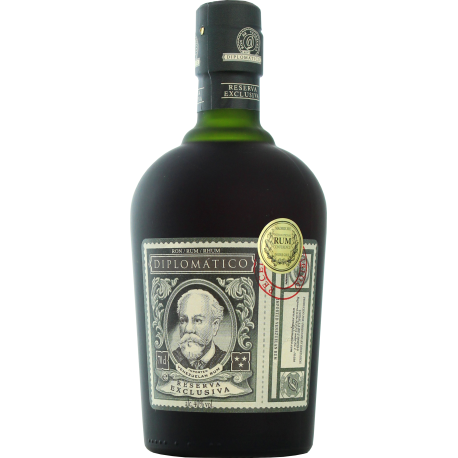 Diplomatico Rhum Vieux reserva ex clusiva 12 ans 40° 70 cl Venezuela