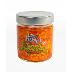 Komla Piments Végétariens Confits 210g