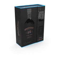 Appleton Rhum Vieux 12 ans Rare Cask coffret avec 2 verres 43°  Jamaïque