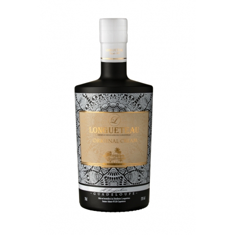 Longueteau liqueur crème de Rhum Vieux 17° 70 cl Guadeloupe