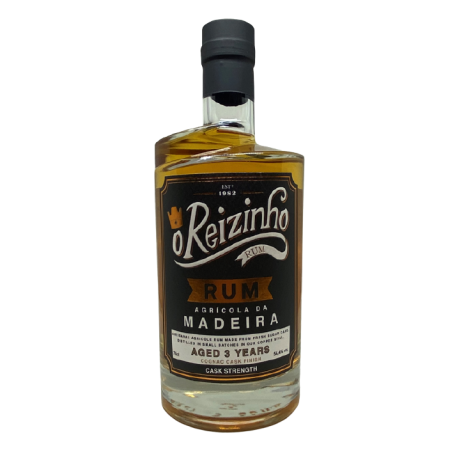 O Reizinho Rhum Vieux 3 ans Cognac Cask 54,4°  Madère (Portugal)