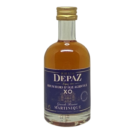 Depaz Rhum Vieux XO Grande Réserve mignonette 45° 5 cl Martinique