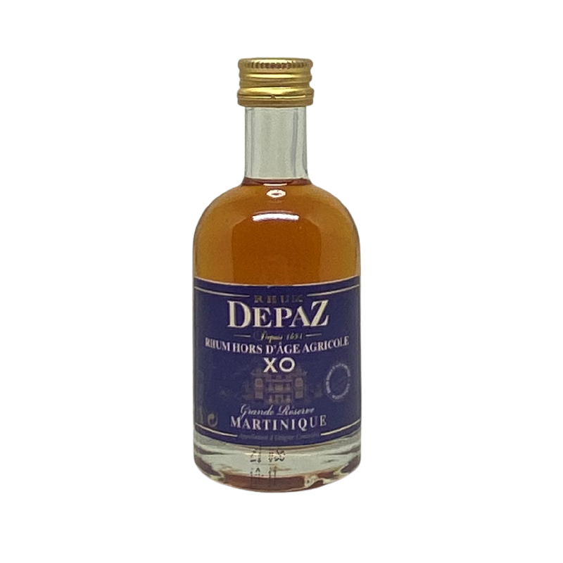 Rhum Agricole DEPAZ Rhum Vieux XO Grande Réserve mignonnette 45° -  Christian de Montaguère