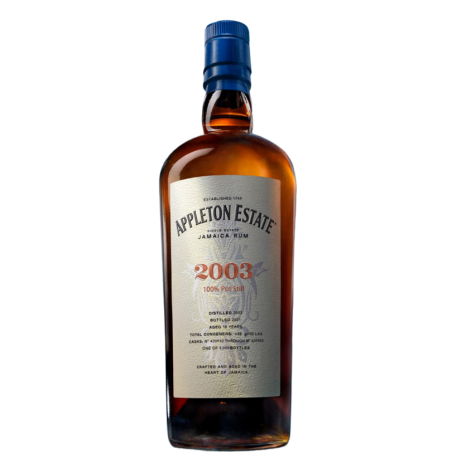 Appleton Rhum Vieux 2003 Hearts Collection 100% Pot Still 63° Jamaïque