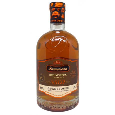 RHUM VIEUX DAMOISEAU 1L 50° 3 Millénaire - Rhum Caraibes