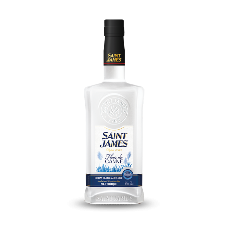 Saint James Rhum Blanc Fleur de Canne 50° 70 cl Martinique