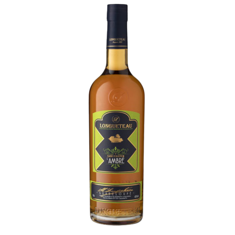 Longueteau Rhum ambré 40° 70 cl Guadeloupe