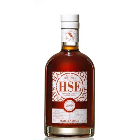 HSE Rhum Ambré Parcellaire N° 1 Elevé Sous Bois étui 45°  Martinique