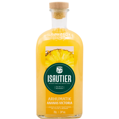 Isautier Liqueur Arhumatik Ananas Victoria 24° Réunion