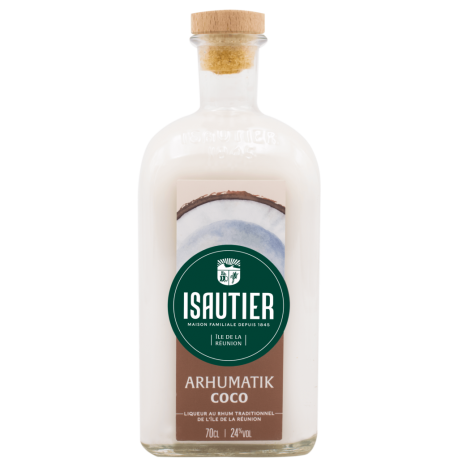 Isautier Liqueur Arhumatik Coco 24° Réunion