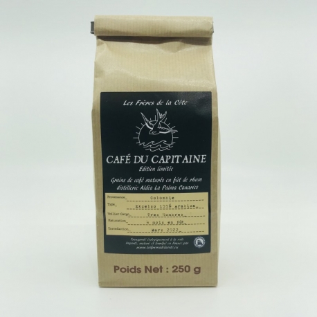 Frères de la Côte Café du Capitaine Colombian moulu 250g