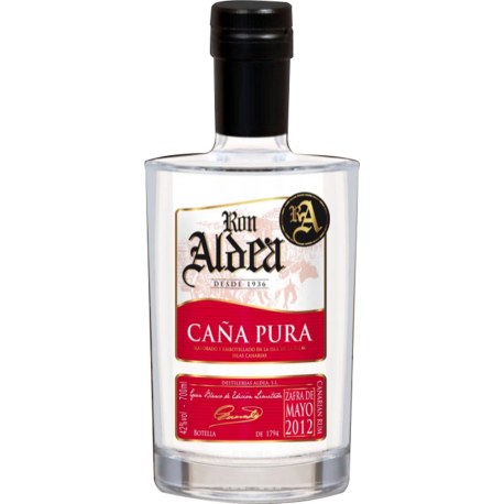 Aldea Rhum Blanc cana pura 42° 70 cl Îles Canaries