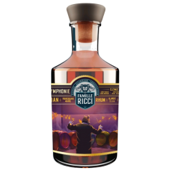 Famille Ricci Rhum Vieux 4 ans Cuvée 7ème Symphonie 49° Barbade