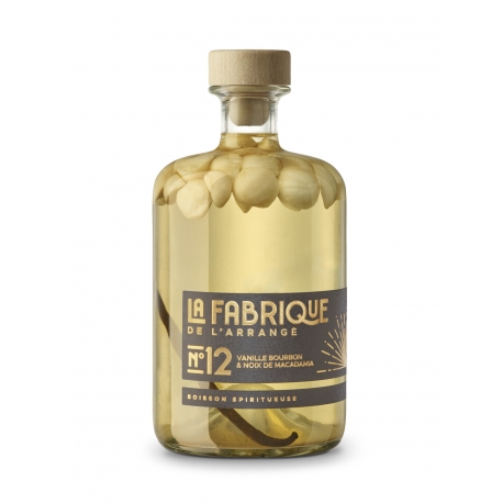 La Fabrique de l’Arrangé Rhum Arrangé Vanille Macadamia 32° 