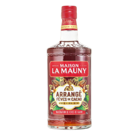 Maison La Mauny Rhum Arrangé Fèves de Cacao 30° Martinique