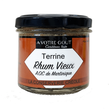 La Conserverie Créole Terrine de Porc au Rhum Vieux 105g