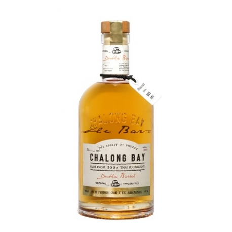 Chalong Bay Rhum Ambré Double Barrel 47° Thaïlande