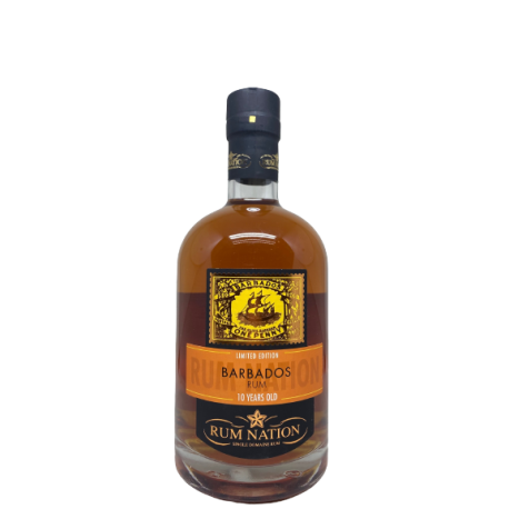 Rum Nation Rhum Vieux 10 ans 2008 40° Barbade