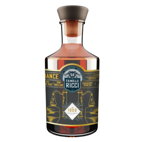 Famille Ricci Rhum Vieux Papa Rouyo Bar 1802 Brut de Fût 62,9° Guadeloupe
