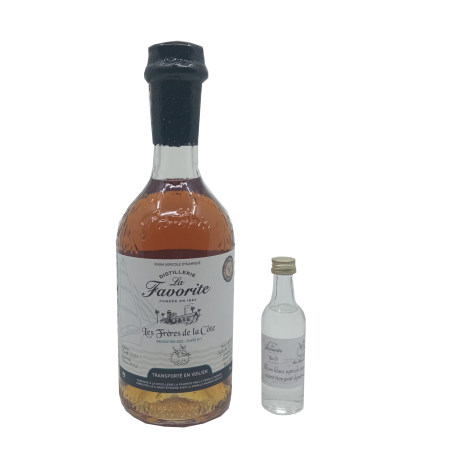 Favorite Rhum Ambré Cuvée 2022 Frères de la Côte Cuvée N°1 54,7° Martinique