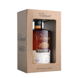 Clément Rhum Vieux 4 ans Single Batch Canne Bleue étui 46,5° Martinique