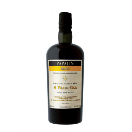 Papalin Rhum Vieux 4 ans étui 53,1° Haïti 