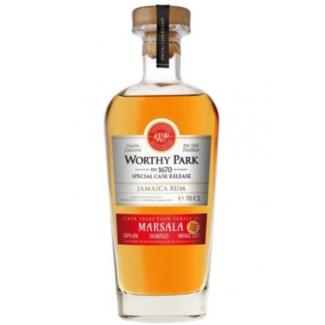 Worthy Park Rhum Vieux Marsala Finish 60° 70 cl Jamaïque