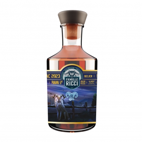 Famille Ricci Rhum Vieux 14 ans Zodiak Belier 59,3° 50cl Jamaique Panama