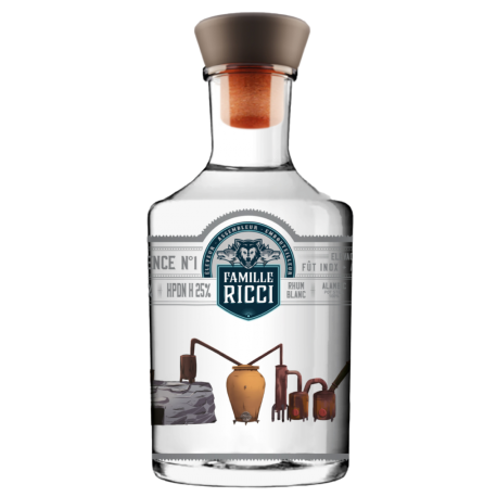 Famille Ricci Rhum Blanc Divergence Grogue 55° Cap Vert