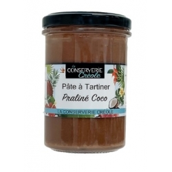 La Conserverie Créole Pâte à Tartiner Praliné Coco 220g