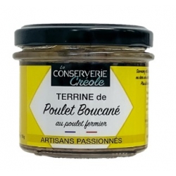 La Conserverie Créole Terrine Poulet Boucané 105g