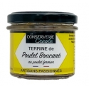 La Conserverie Créole Terrine Poulet Boucané 105g