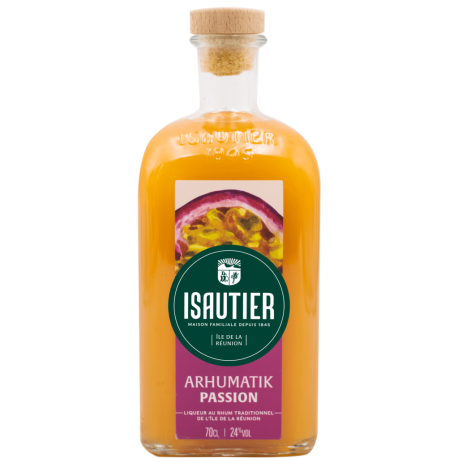 Isautier Liqueur Arhumatik Passion 24° Réunion