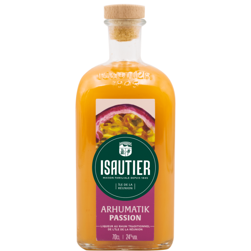 Rhum ISAUTIER Isautier Liqueur Arhumatik Passion Réunion