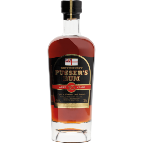 Pusser s Rhum Vieux Navy 15 ans 40° 70 cl