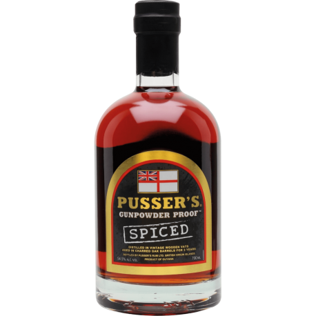 Pusser's Rhum Epicé Gunpowder Proof Spiced 54,5° 70 cl