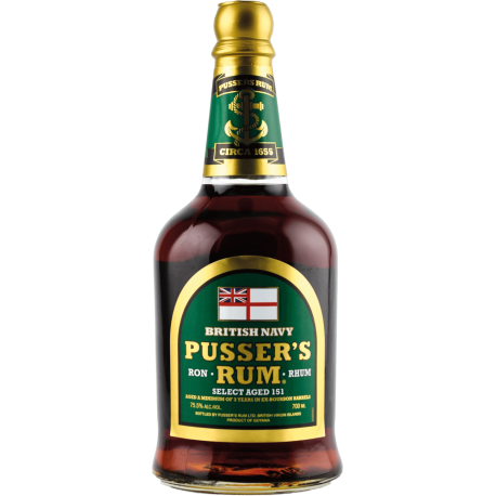 Pusser's Rhum Vieux Select Aged 151 75,5°