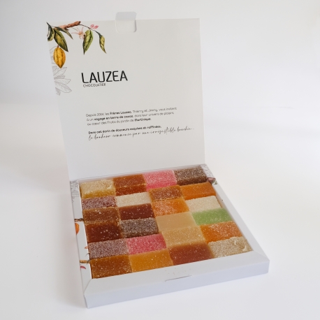 Lauzea pâtes de fruits 24 pieces 280 g