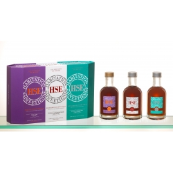 HSE Rhum Coffret Dégustation "Finitions du Monde N°2" 43,7° 3X20 cl Martinique