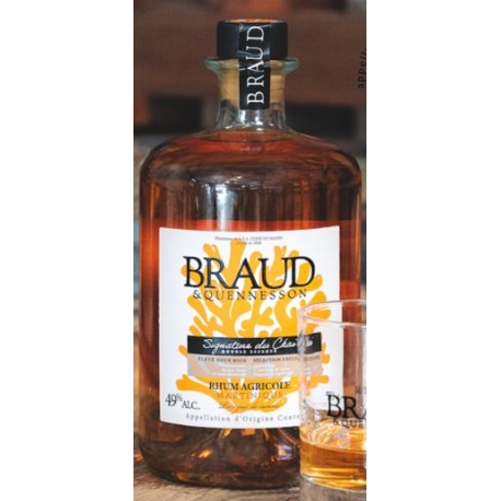 Braud & Quennesson Rhum Elevé Sous-Bois Signature du Chai 49° 70cl Martinique