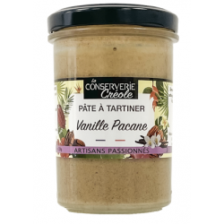 La Conserverie Créole Pâte à Tartiner Vanille Pacane 220g