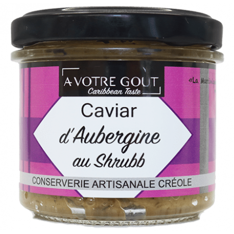 La Conserverie Créole Caviar d'Aubergine au Shrubb 105g