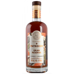 Patridom Rhum Vieux Gran Reserva 40° 70 cl République Dominicaine