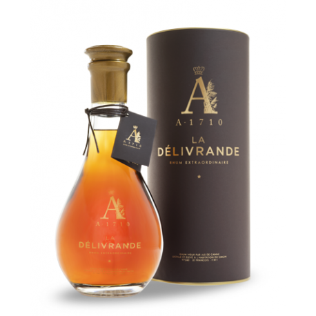 A 1710 Rhum Vieux La Délivrande carafe 51° 70 cl Martinique