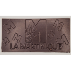 Lauzéa Tablette Chocolat Noir "M" 70% 80g Martinique