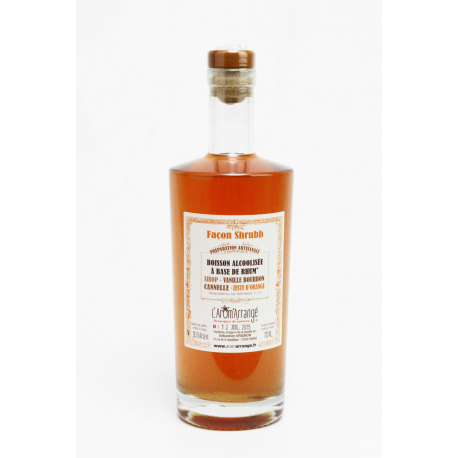 Arom arrange Rhum arrangé facon shrubb 28,5° 70 cl