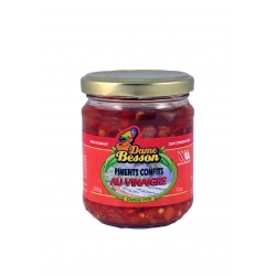 Dame besson piments confits au vinaigre 200 g